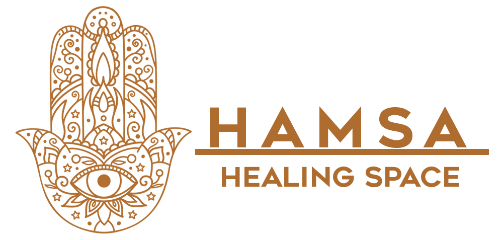 Hamsa Healing Space Horizontal Logo