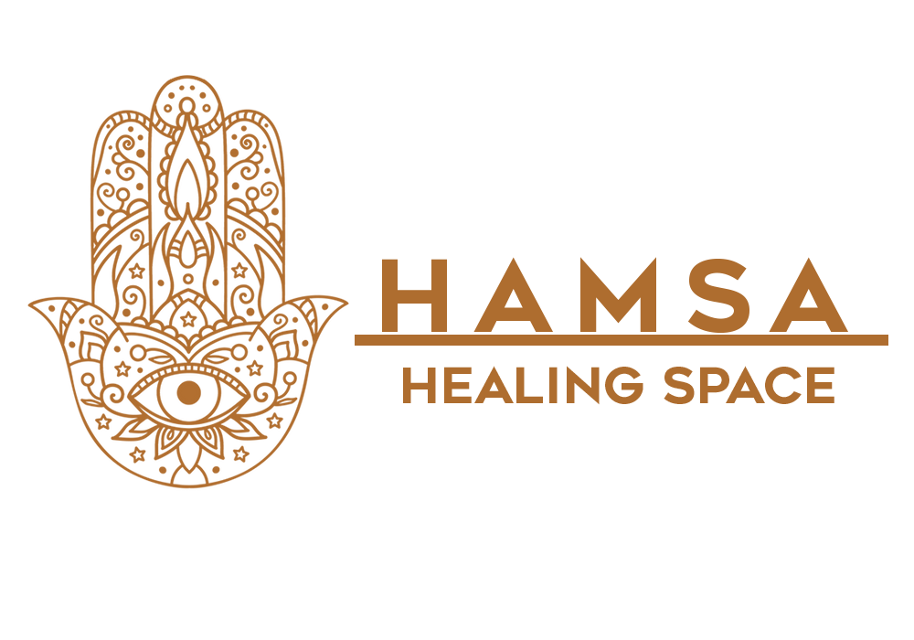 Hamsa Healing Space Horizontal Logo