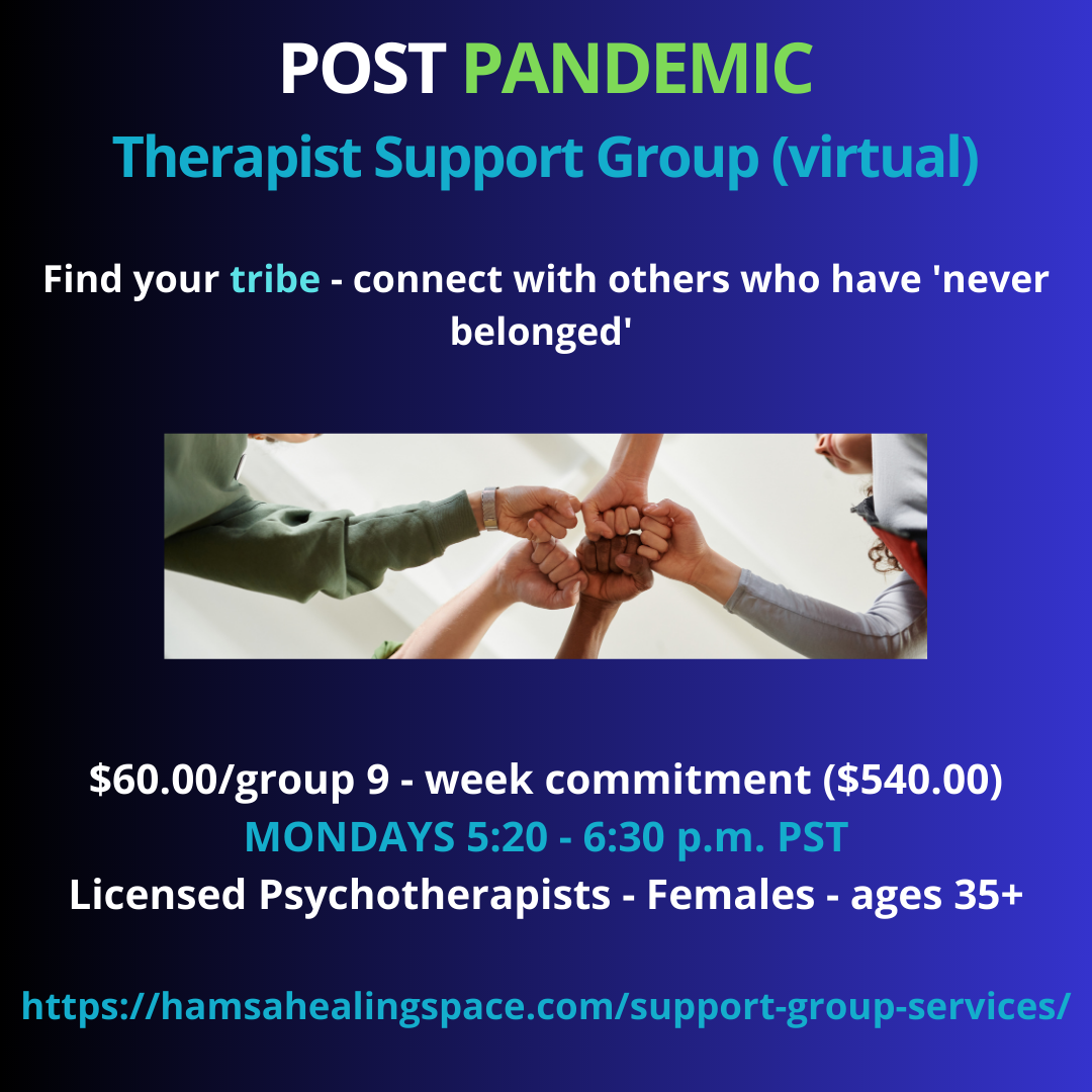 Therapist Support Group at Hamsa Healing Space