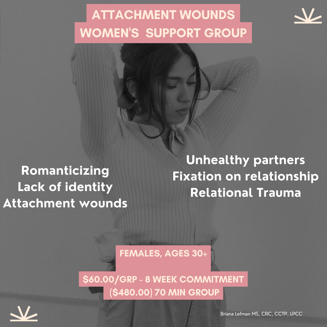 Women's Attachment Wounds Support Group Online