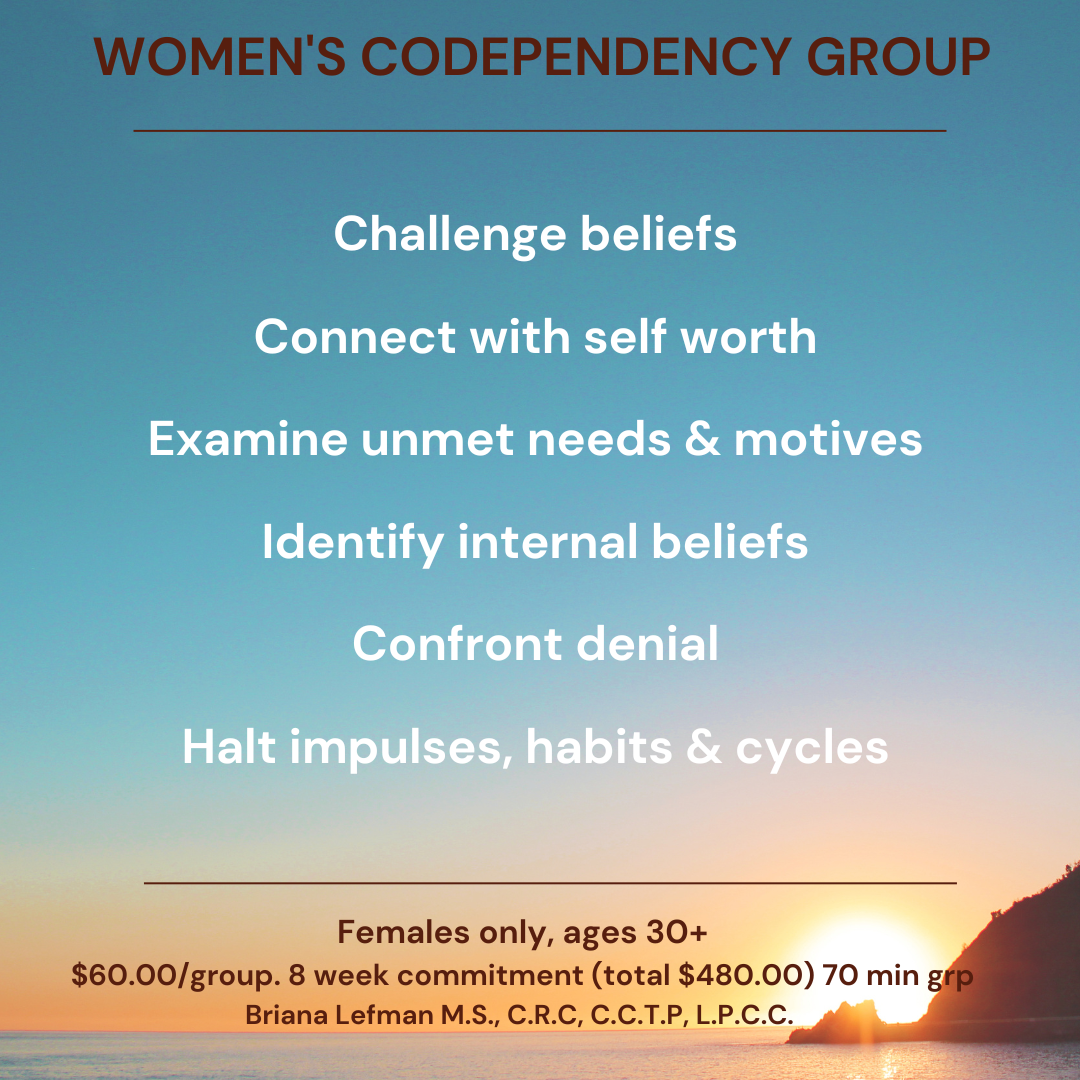 Women's Codependency Support Group Online
