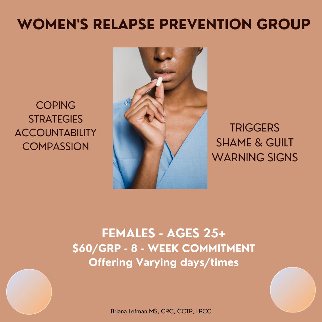WOMEN'S Relapse Prevention Support Group Online