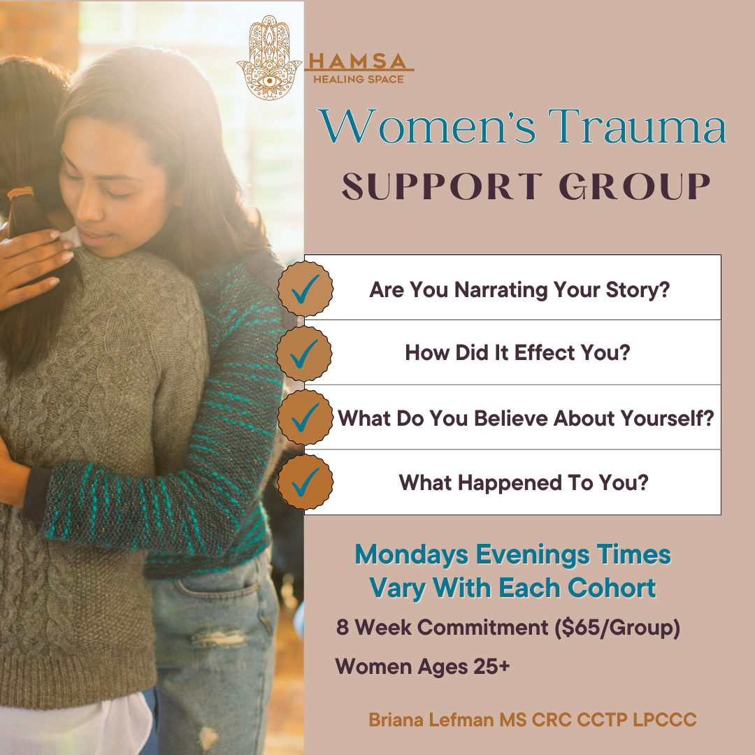 Womens Trauma Support Group Online by Hamsa Healing Space
