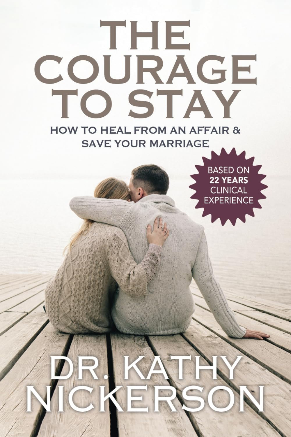 The Courage To Stay Book Recommended By Briana Lefman at Hamsa Healing Space - Book